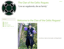 Tablet Screenshot of celticrogues.com